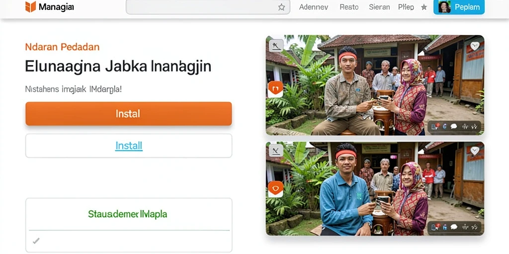 Tampilan antarmuka yang menarik dan user-friendly.