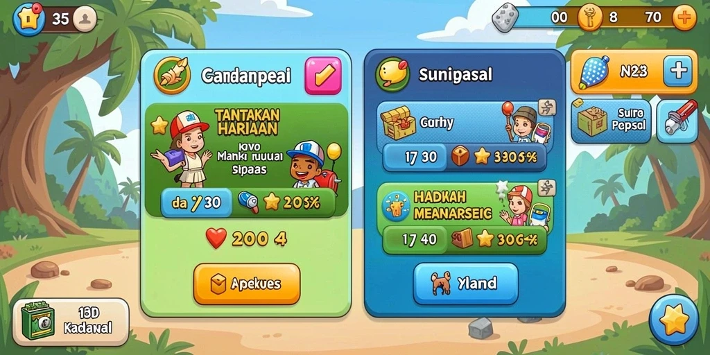 Tampilan antarmuka yang menarik dan mudah dinavigasi.
