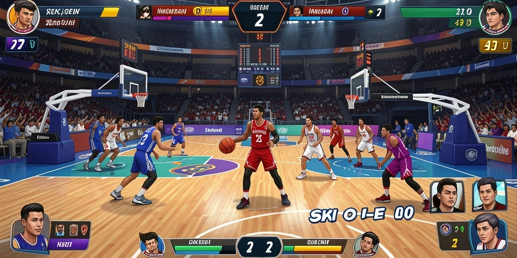 Screenshot menunjukkan gameplay menarik dengan grafis yang memukau.