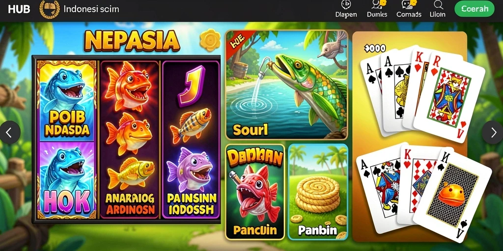 Tampilan antarmuka DEWAPOKER yang menarik dan mudah dinavigasi.