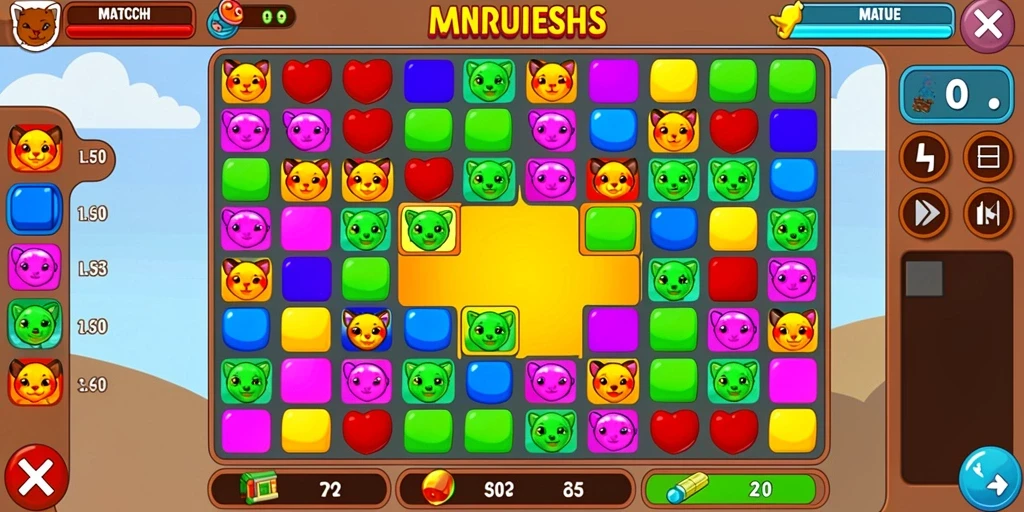 Screenshot permainan slot klasik dengan grafis menawan.
