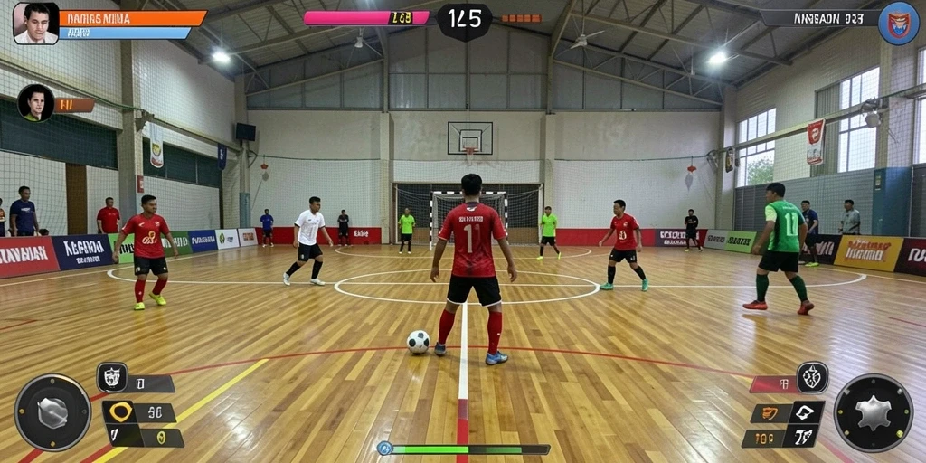 Screenshot fitur karakter yang dapat dipilih.