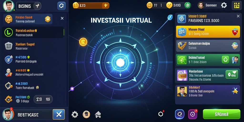 Screenshot menampilkan antarmuka permainan yang menarik.