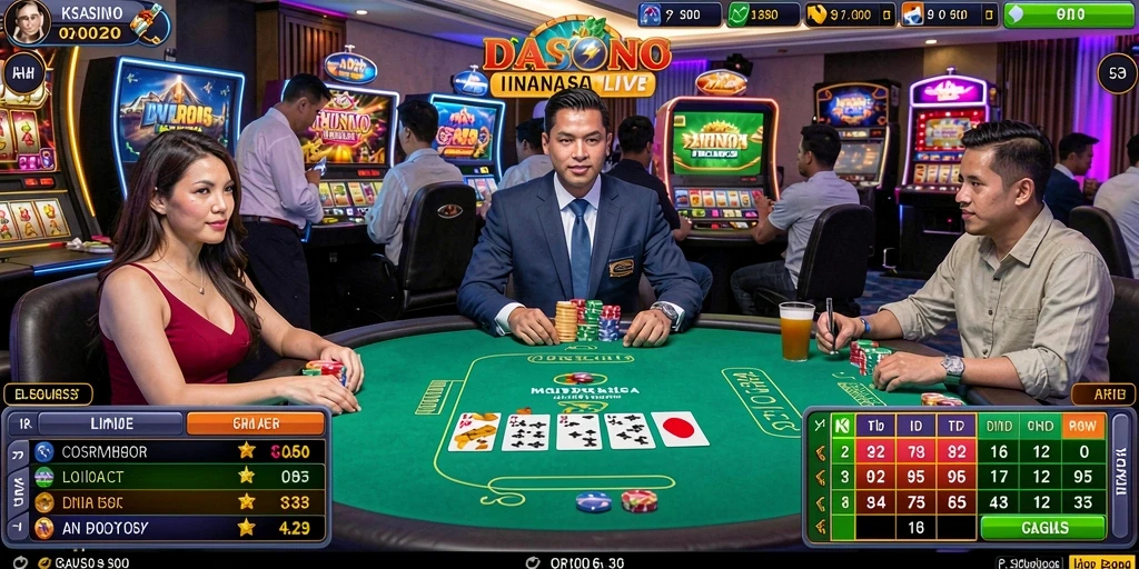 Tangkapan layar saat memilih karakter dalam aplikasi MAINDUIT.