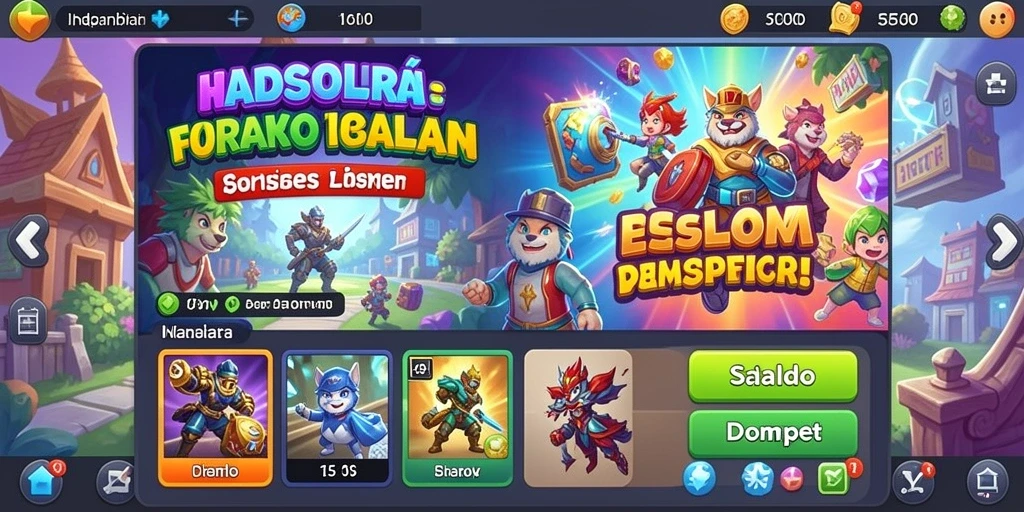 Tampilan antarmuka yang user-friendly dan menarik.
