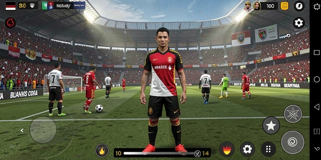 Tampilan antarmuka pengguna yang intuitif.