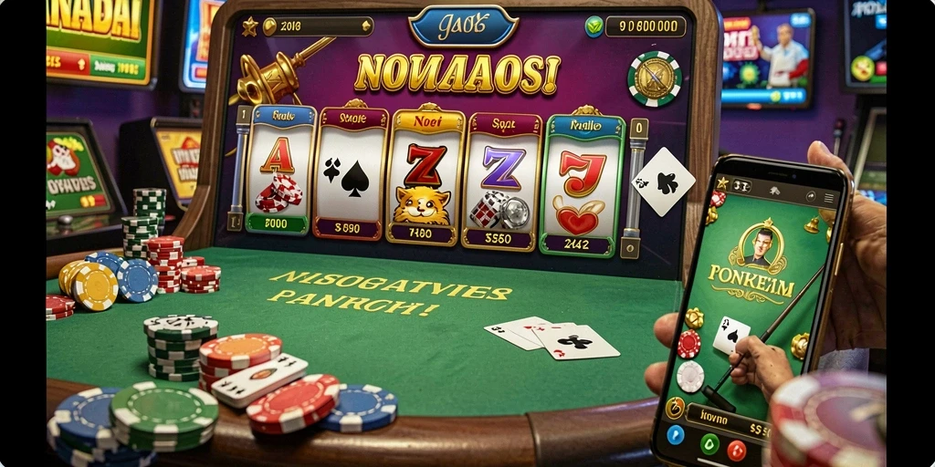 Tampilan antarmuka NAGITABET yang menarik dan intuitif.