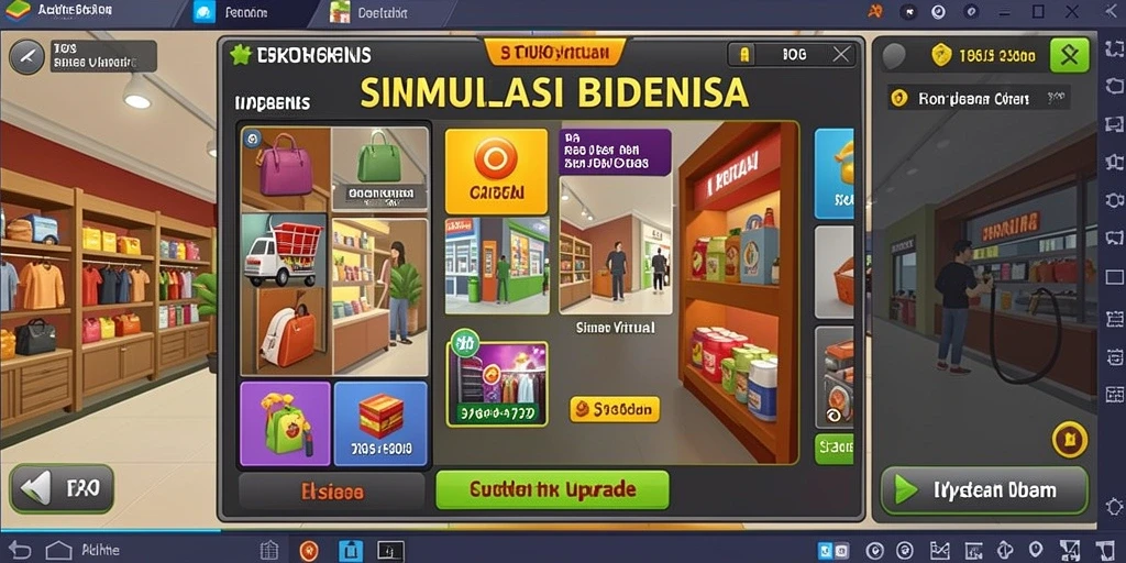 Tampilan antarmuka yang sederhana dan menarik.