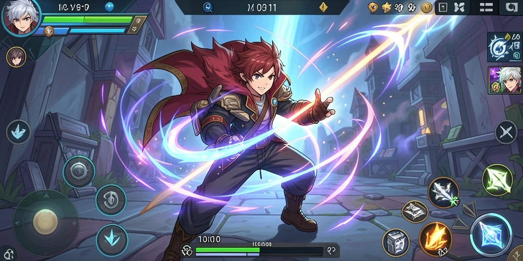 Tangkapan layar gameplay yang mendebarkan.
