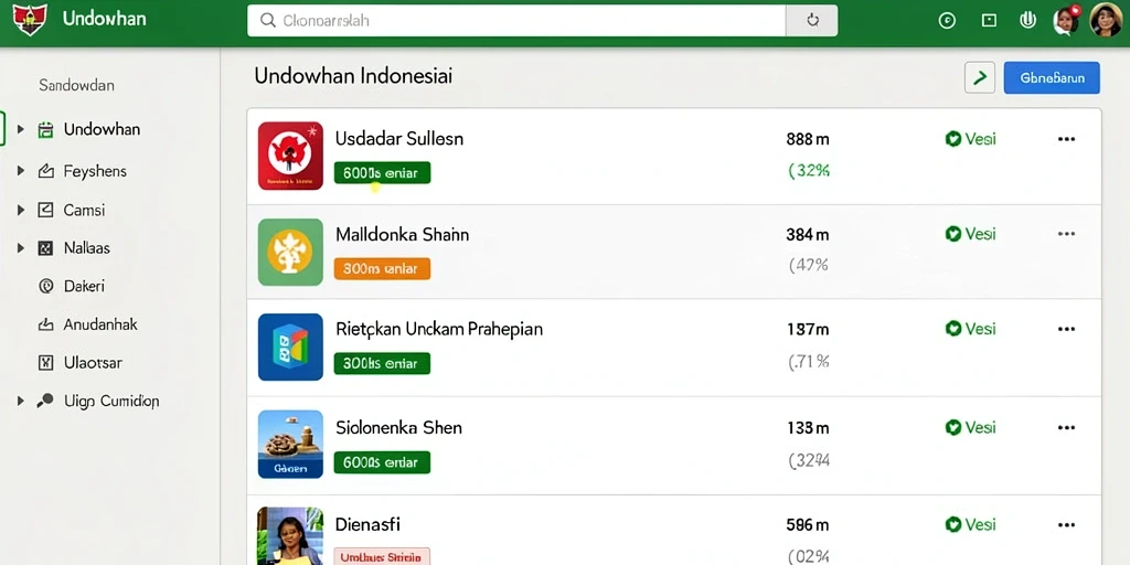 Tampilan antarmuka yang menarik dan ramah pengguna.