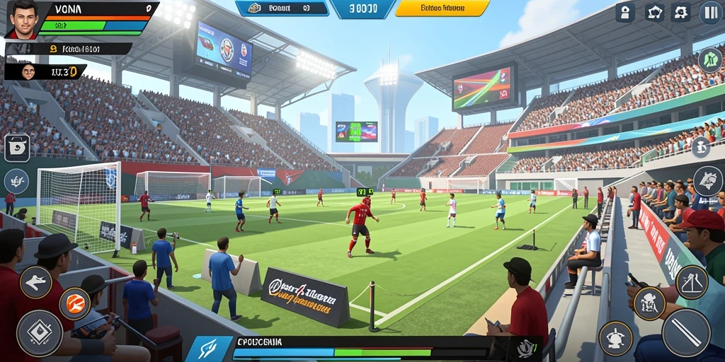Tampilan karakter dalam game yang sangat detail.