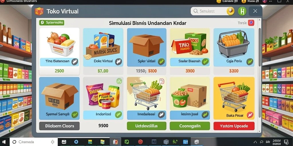 Tampilan antarmuka WAKTOGEL yang modern dan menarik.
