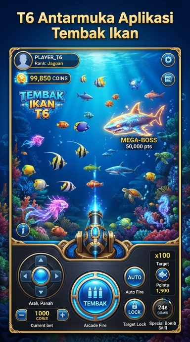 Galeri pratinjau visual t6 build APK resmi terbaru
